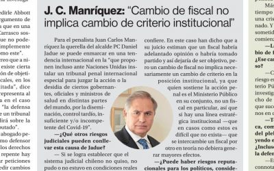 [La Segunda] TRES RIESGOS PARA PIÑERA QUE ENCIERRA LA JUDICIALIZACIÓN DEL CORONAVIRUS