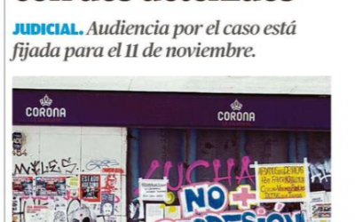 Querella por rayados se agruparía a causa con dos detenidos